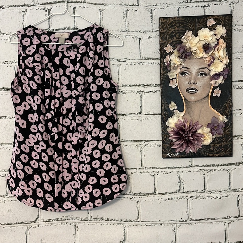 LOFT Poppy Ruffle Tank - Picture 2 of 7